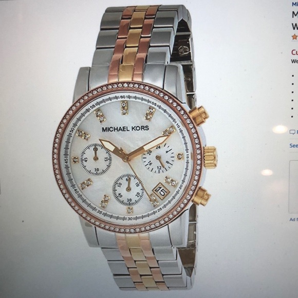 Michael Kors Accessories - Michael Kors Women’s MK5650 Stainless Steel Watch- Brand New Battery 10/16/21